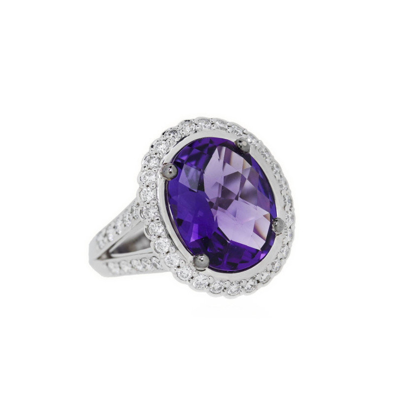 
									 Ring Violet elegance
