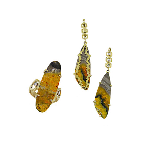 Set "Bee Jasper"