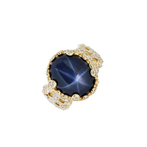 Ring "Sapphire Star"