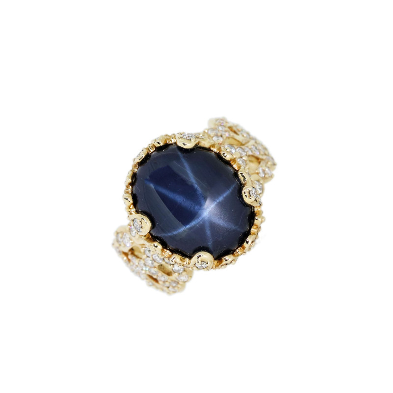 
									Ring "Sapphire Star"
