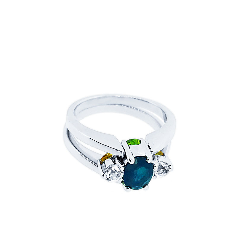 
									Ring "Double Cascade"