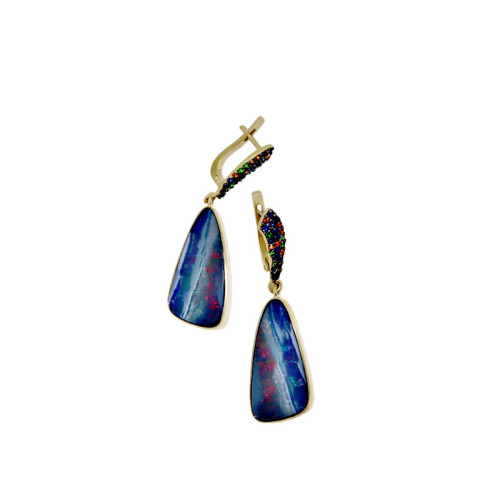 Earrings "Comet"