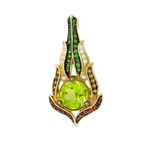  Pendant Chrysolite luxury