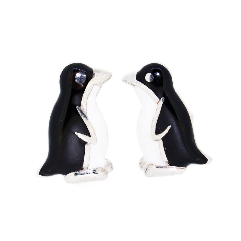 
									Earrings "Penguin"