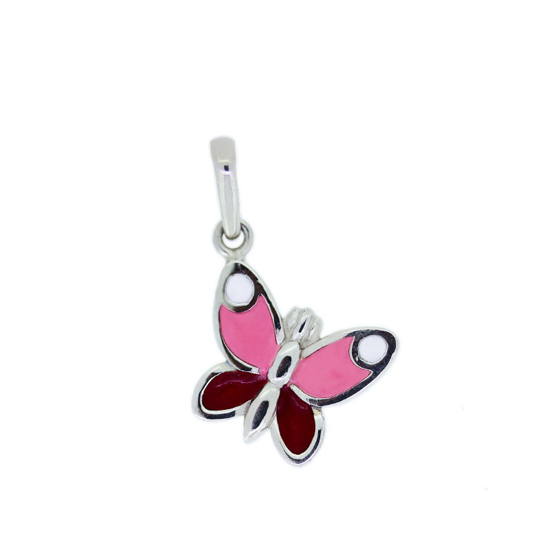 
									Suspension "Butterfly pink"