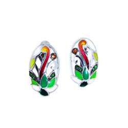 Earrings "Calendula"
