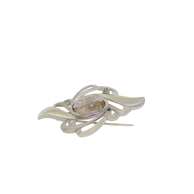 
									Brooch "Quartz"