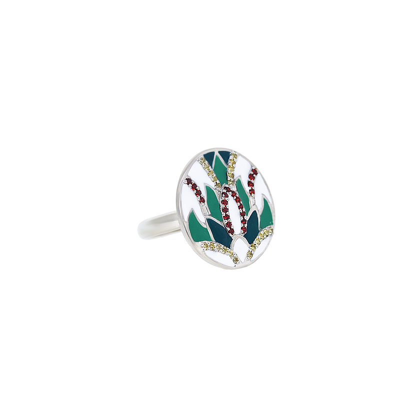 
									Ring "Green Garden"