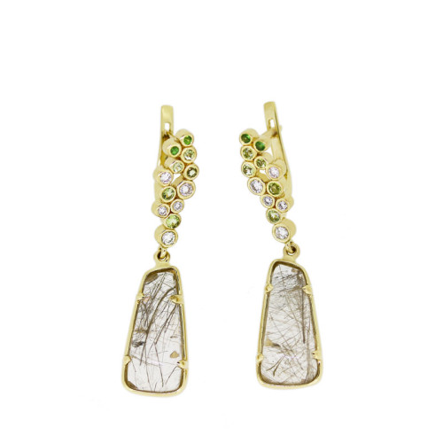 Earrings "Hair"