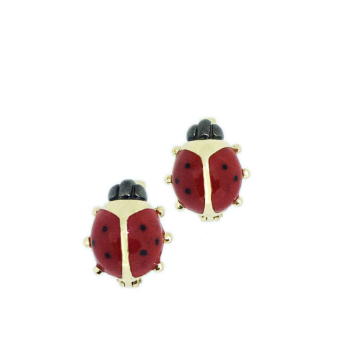 Earrings "Ladybugs"