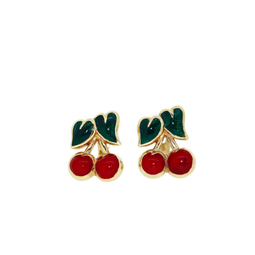 Earrings "Cherry Orchard"