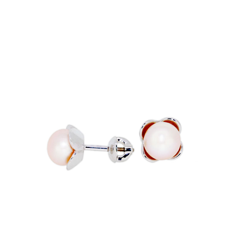 
									Earrings "Pearl Ball"