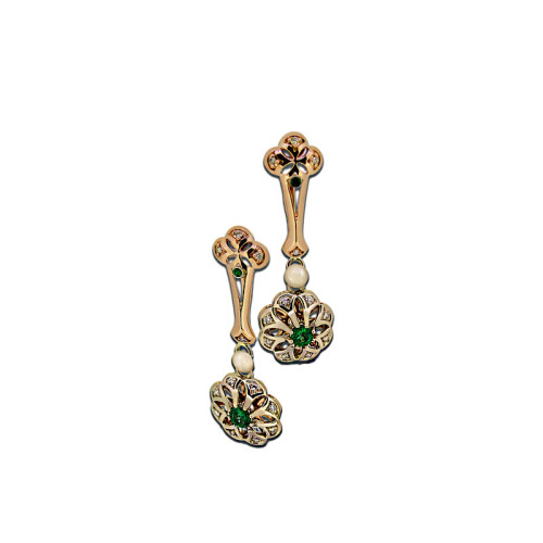  Earrings Tsarskoe splendor