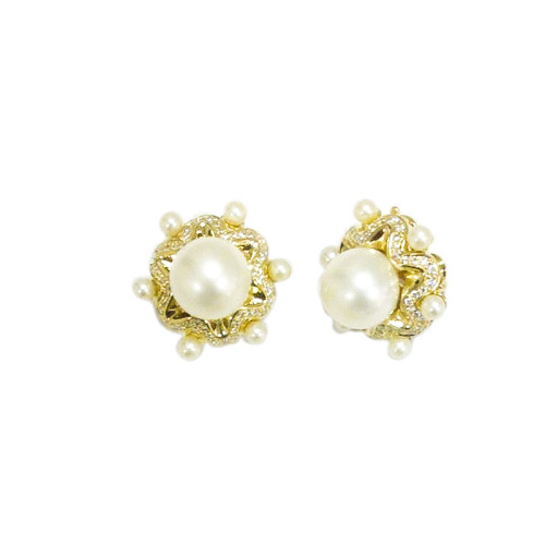 Earrings "Pearl attraction"