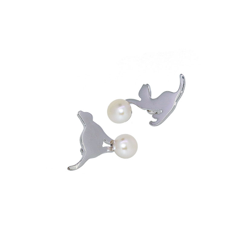 
									Earrings "Cats"