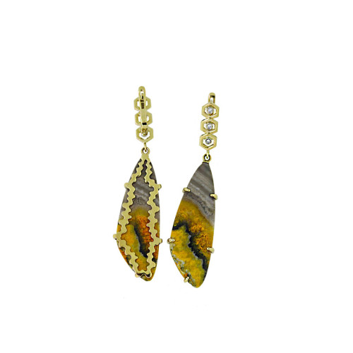 Bee Jasper Earrings