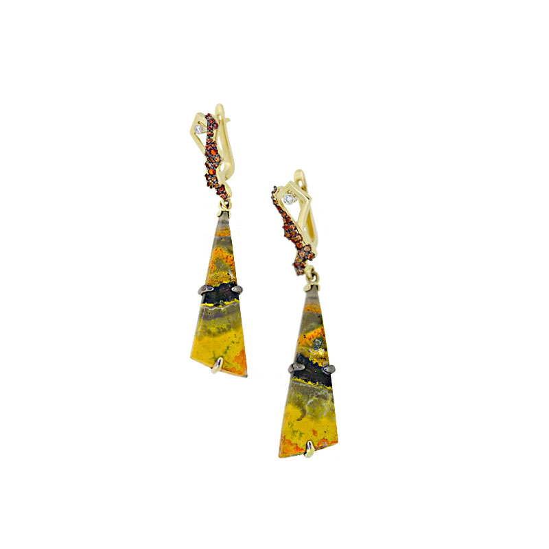 
									Earrings "Sunny morning"