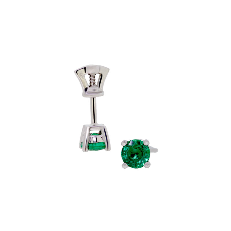 
									Earrings "Emerald Paradise"
