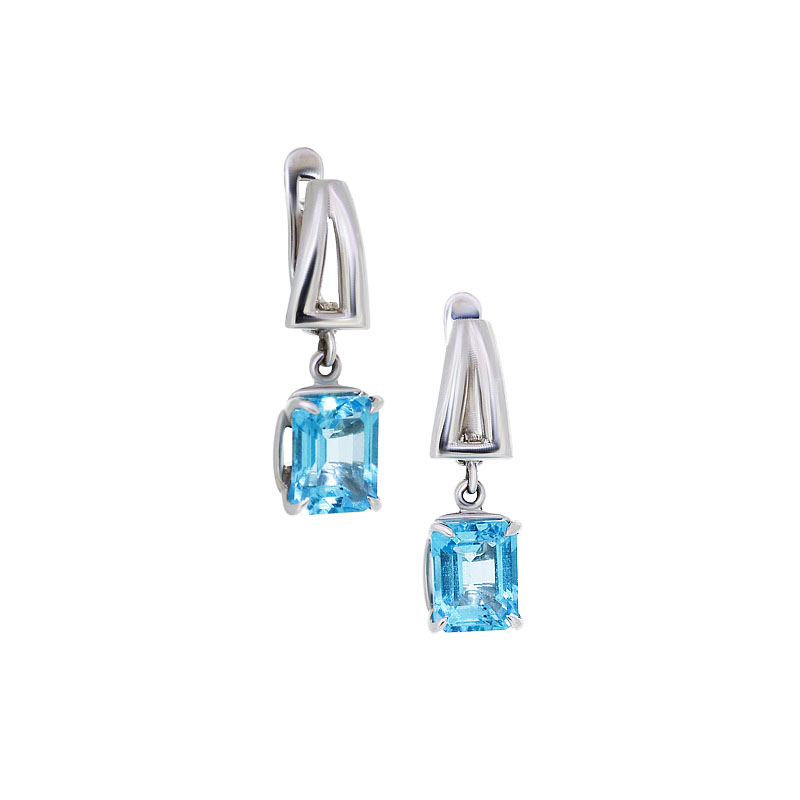 
									Earrings "Blue Breeze"